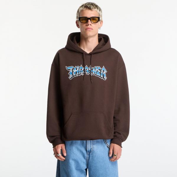 Mikina Thrasher Cruisin' Hoodie Brown S