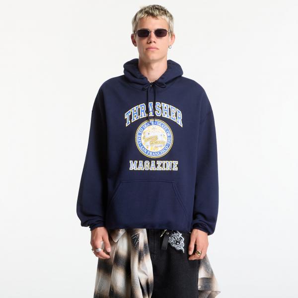 Mikina Thrasher Dropout Hoodie Blue M