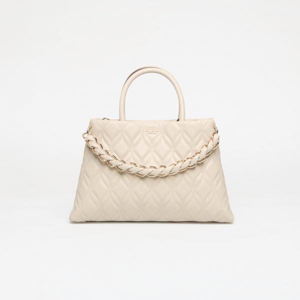 Kabelka GUESS Maxine Girlfriend Satchel Light Taupe Universal