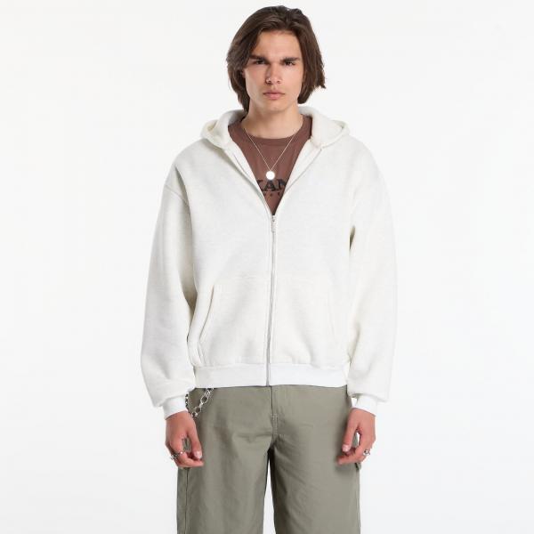 Mikina Karl Kani Signature Oversized Zip Hoodie Beige M