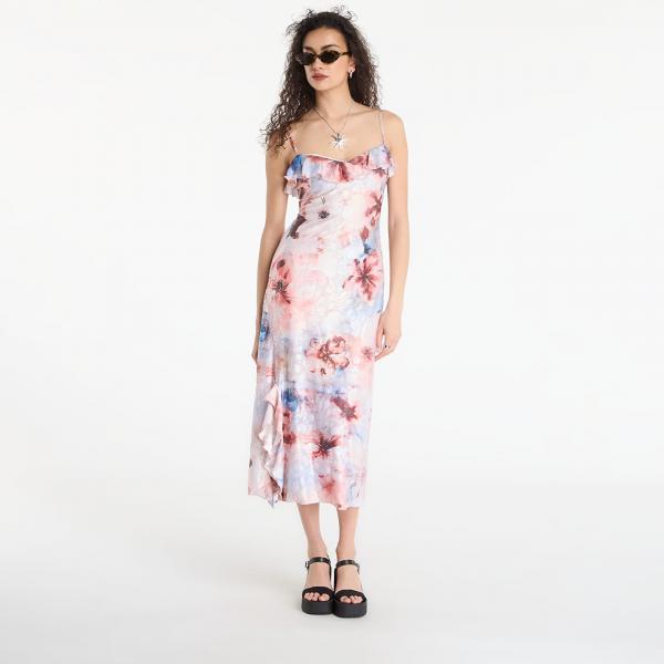 Šaty Desigual Vest Mallo Dress Red M