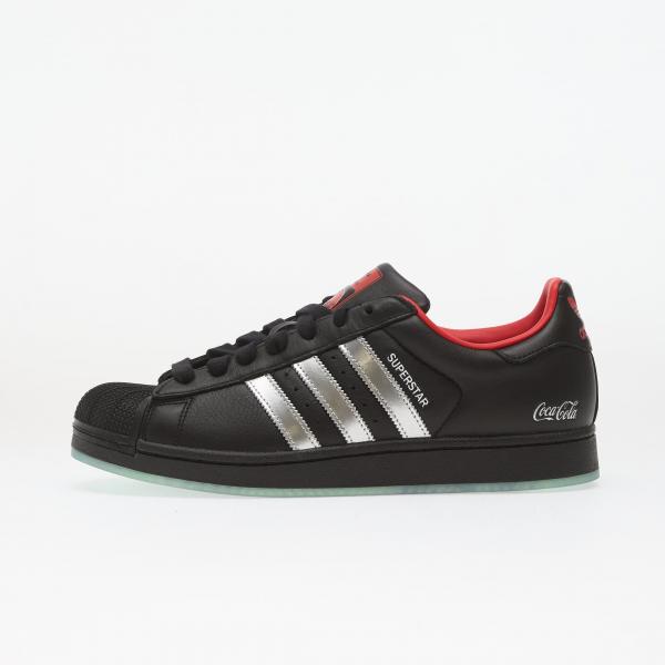 Tenisky adidas Superstar II Coca-Cola Core Black/ Silver Met./ None EUR 41 1/3
