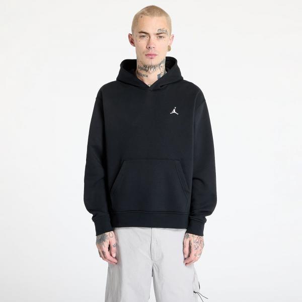 Mikina Jordan Brooklyn Fleece Men's Pullover Hoodie Black/ White S