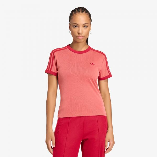 Tričko adidas Heather 3s Cali T-Shirt Team Victory Red/ Preloved Scarlet/ Team Victory Red L