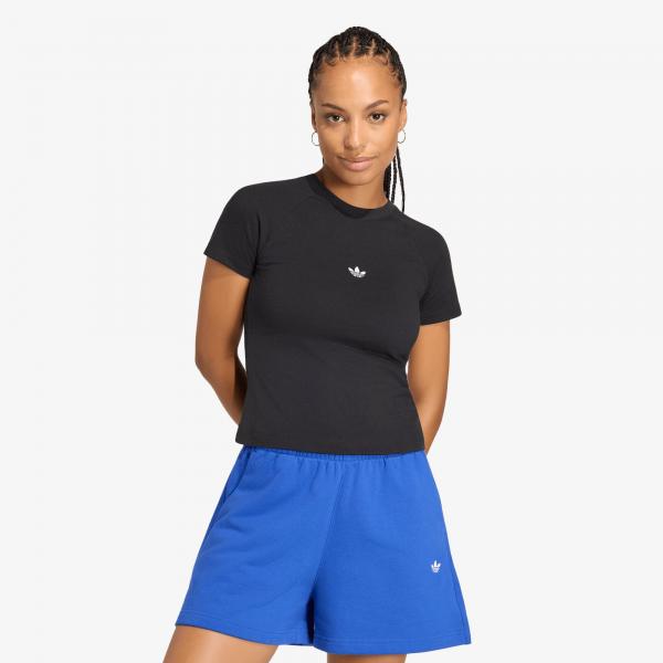 Tričko adidas Essentials Slim T-Shirt Black XL