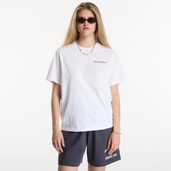 Tričko Sporty & Rich Drink More Water Tshirt UNISEX White L