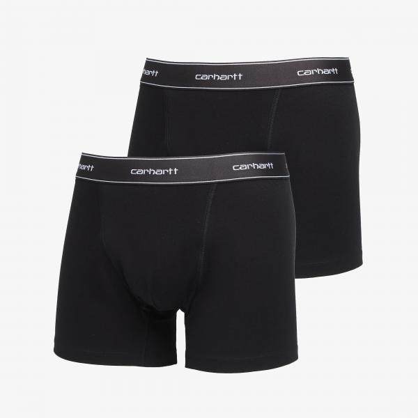 Boxerky Carhartt WIP Cotton Trunks Black/ Black S