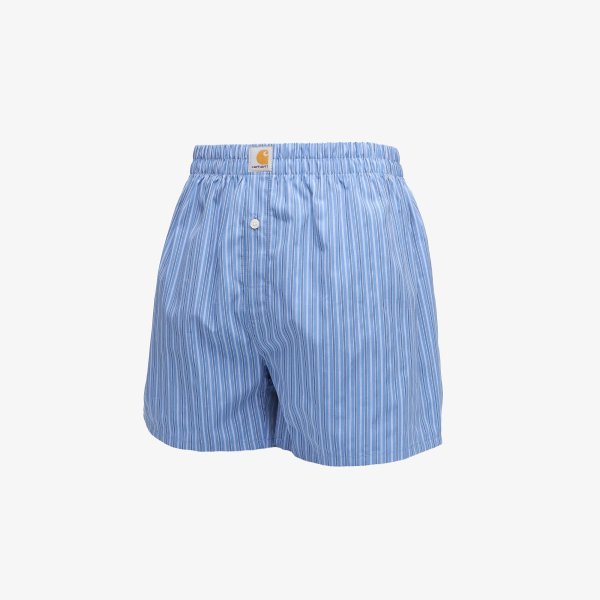 Boxerky Carhartt WIP Cotton Boxer Keene Stripe, Curacao XS