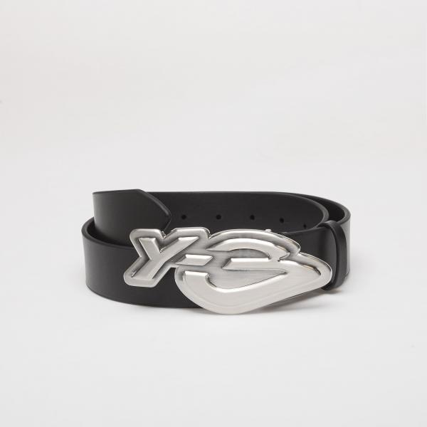 Pásek Y-3 B Logo Belt Black S