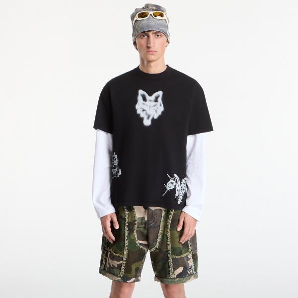 Tričko FOX Airbrushed T-Shirt Black S