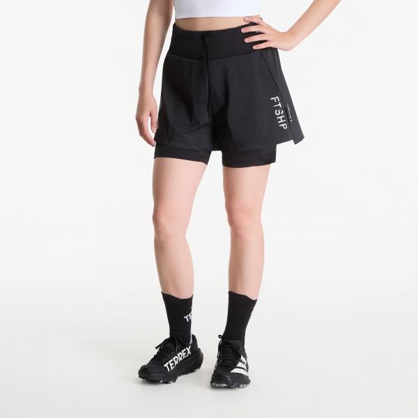 Šortky FTSHP x adidas Terrex STARGAZER Women Shorts 2IN1 Black L