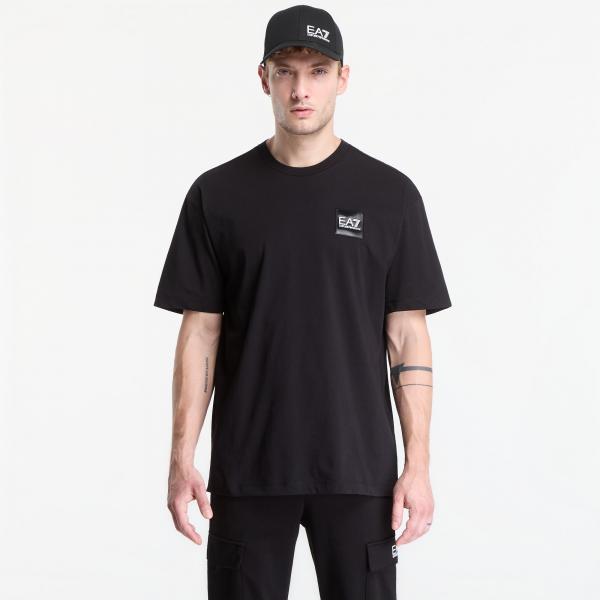 Tričko EA7 Emporio Armani Train Logo Series M Premium Te Black XL