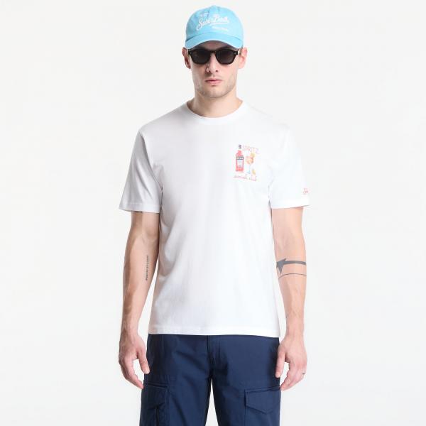 Tričko MC2 Saint Barth Portofino T-Shirt Social Spritz S