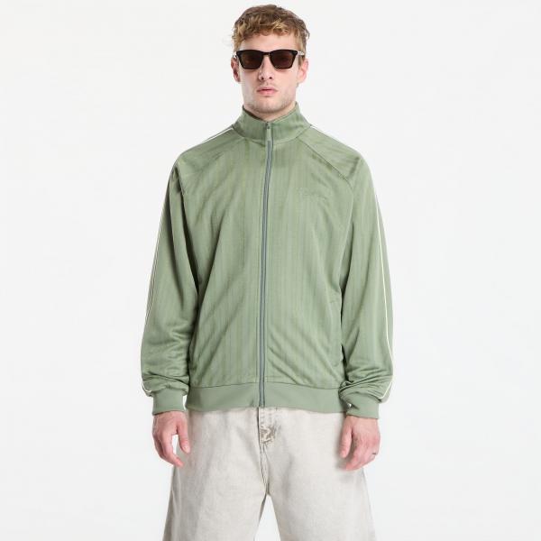 Bunda Karl Kani Signature Shadow Stripe Trackjacket Green M