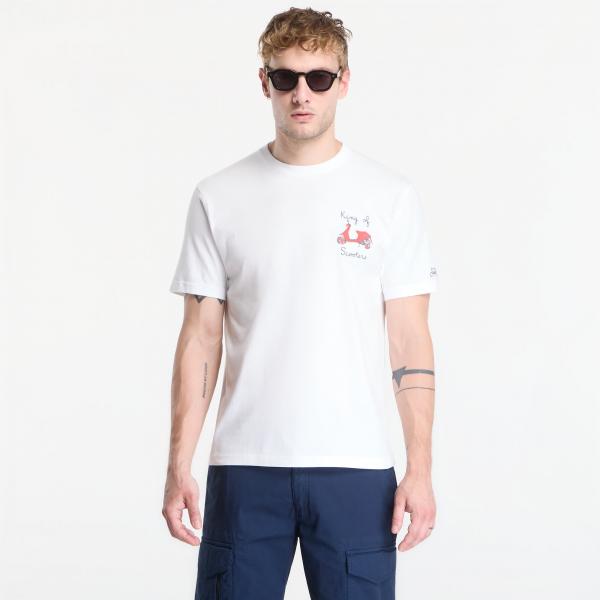 Tričko MC2 Saint Barth Portofino T-Shirt King Scooter XL