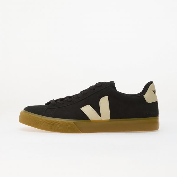 Tenisky Veja Campo Suede Black/ Pierre/ Natural EUR 43