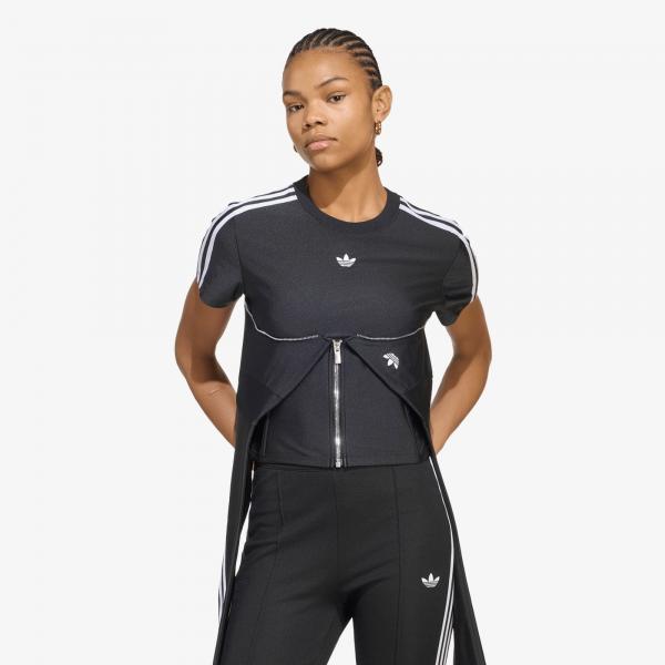 Tričko adidas Corset Tee Black M