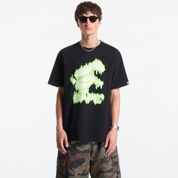 Tričko A Bathing Ape Noisy Bape Logo Tee UNISEX Black L
