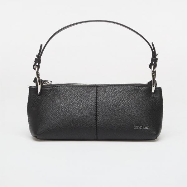 Kabelka Calvin Klein Slouchy Leather Small Conv Bag Black Universal