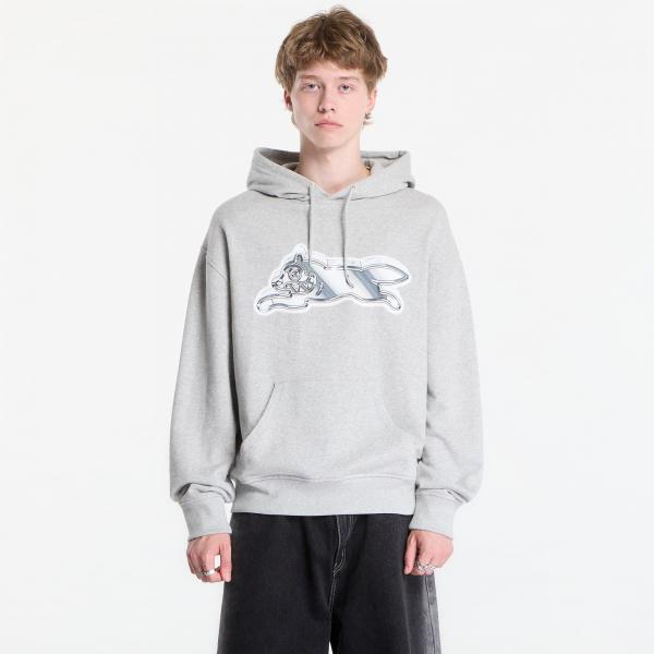 Mikina Billionaire Boys Club Icecream Iced Out Running Dog Popover Hood Heather Grey M