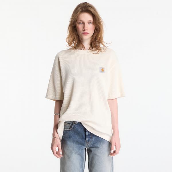 Tričko Carhartt WIP S/S Nelson Waffle T-Shirt UNISEX Natural XS