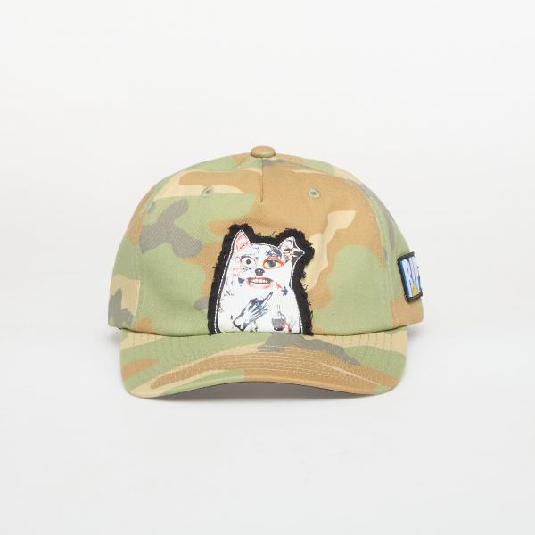 Kšiltovka RIPNDIP Patchwork Dad Hat Camo Universal
