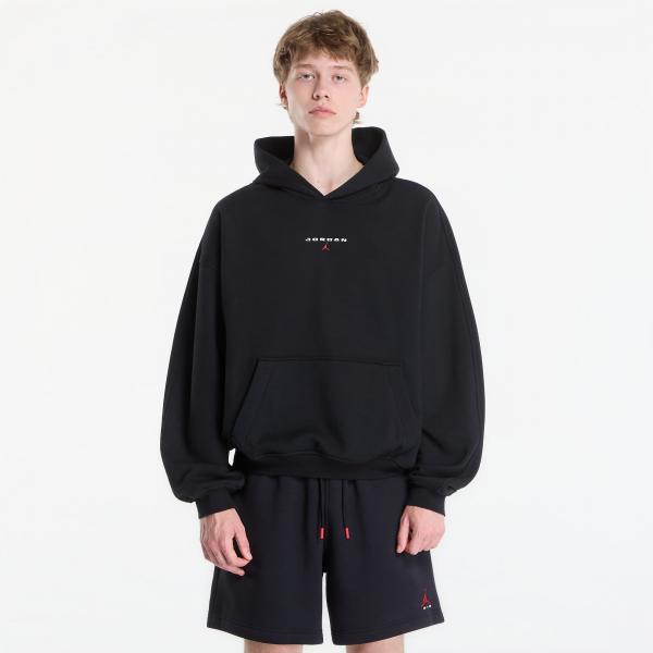 Mikina Jordan Flight Fleece Hoodie Black XL