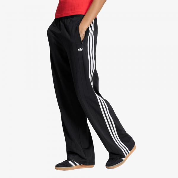 Kalhoty adidas Pinstripe Firebird Loose Trackpant Black/ White/ Grey Two M