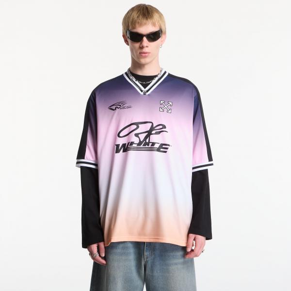 Tričko Off-White Degradè Soccer Tee UNISEX Bellini Black S