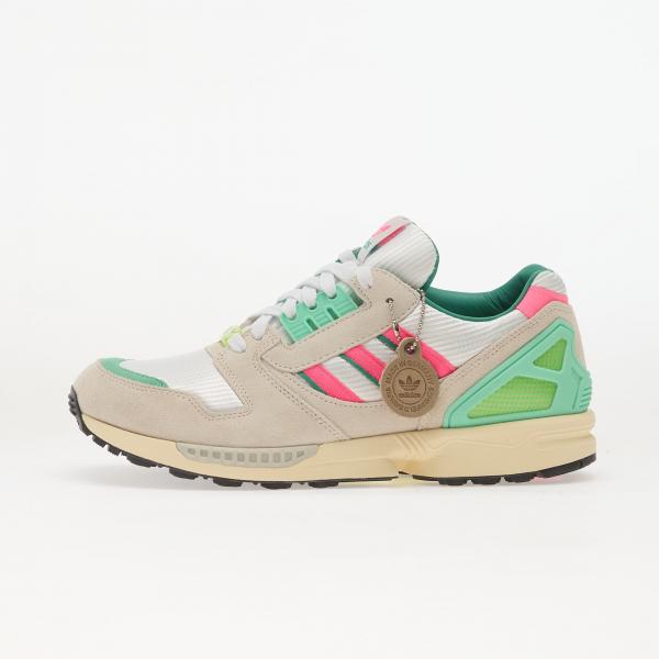 Tenisky adidas Zx 8000 Off White/ Lucid Pink/ Semi Court Green EUR 40 2/3