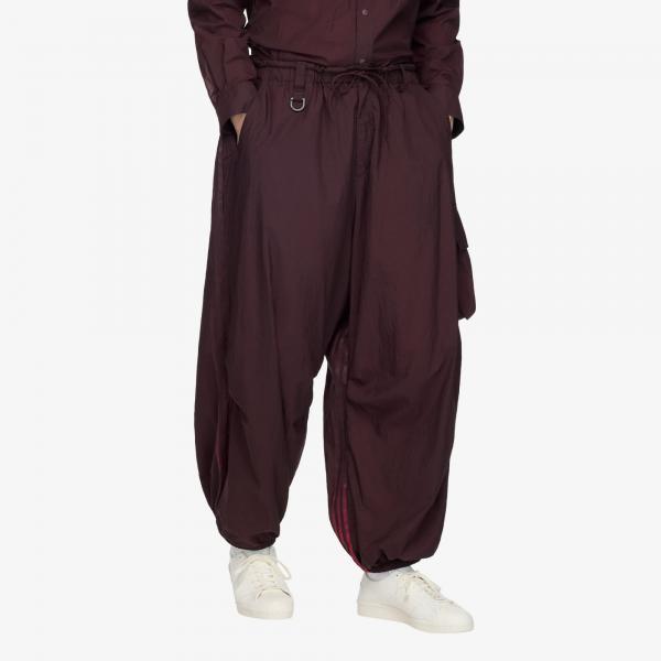 Kalhoty Y-3 Gradient 3 Stripes Nylon Cargo Pants UNISEX Night Red XS