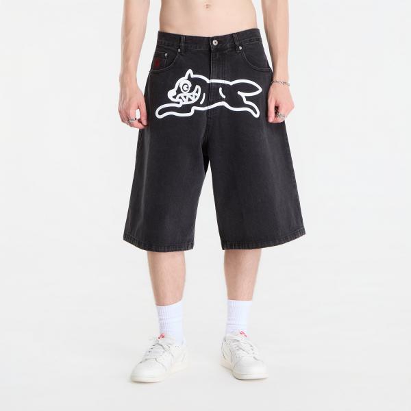 Šortky Billionaire Boys Club Icecream Running Dog Triple Scoop Denim Shorts Black 32
