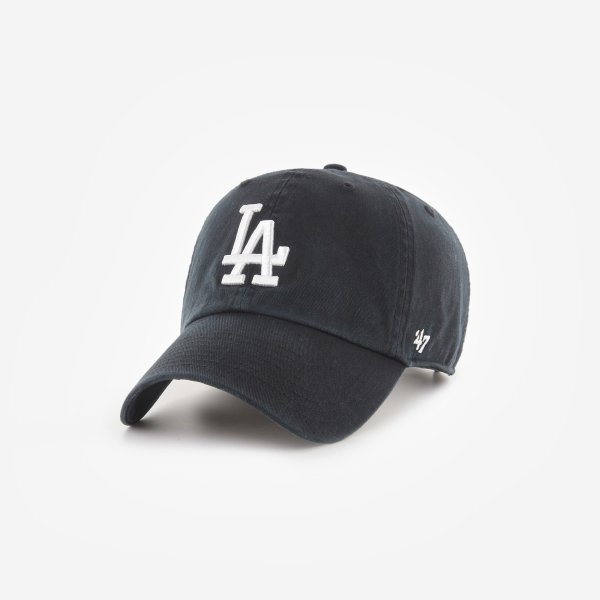 Kšiltovka '47 Brand MLB Clean Up Los Angeles Dodgers Black Universal