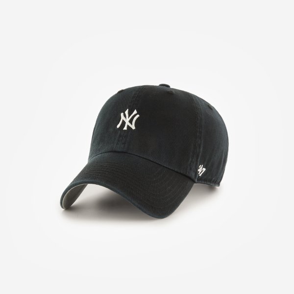 Kšiltovka '47 Brand MLB Clean Up Base Runner New York Yankees Black Universal