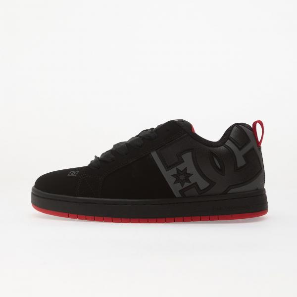 Tenisky DC Court Graffik Sq Black/ Grey/ Red EUR 42