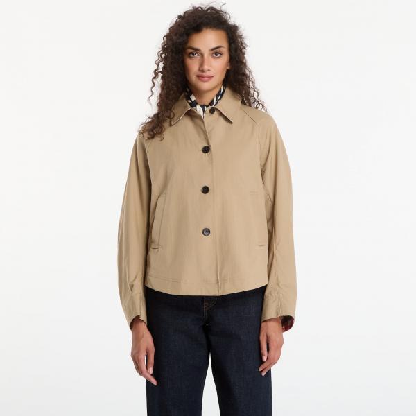 Bunda Tommy Hilfiger Cotton Short Jacket Camel XS