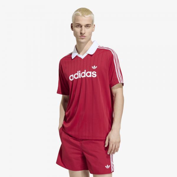 Dres adidas Drop Needle Jersey Team Victory Red/ White L