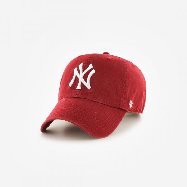 Kšiltovka '47 Brand MLB Clean Up New York Yankees Red Universal