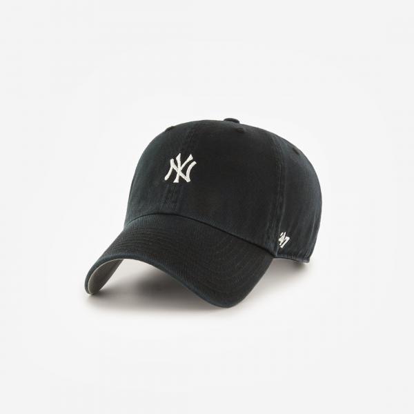Kšiltovka '47 Brand MLB Clean Up Base Runner New York Yankees Black Universal
