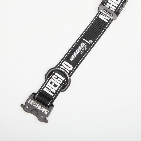 NEIGHBORHOOD Dog Collar Wide Black Universal