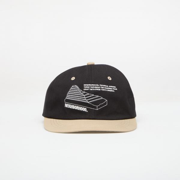 Kšiltovka NEIGHBORHOOD Bicolor Dad Cap Black Universal