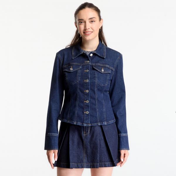 Košile Calvin Klein Jeans Sculpt Trucker Shirt Classic Rinse M