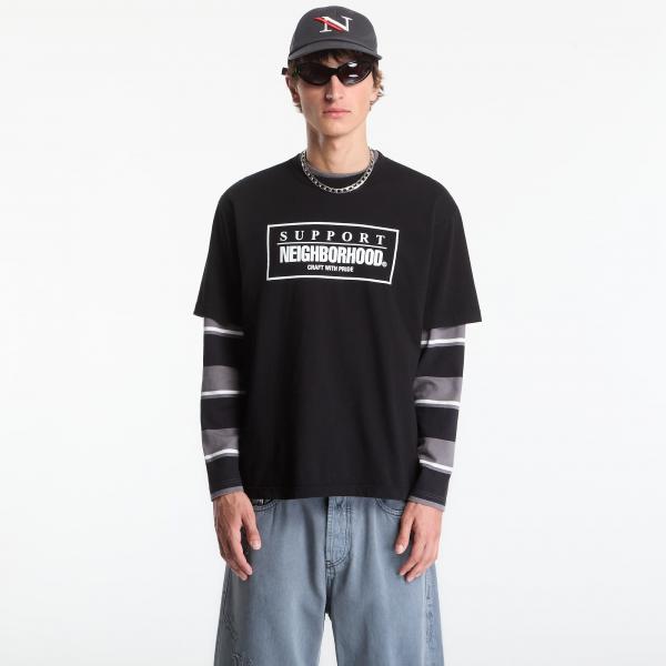 Tričko NEIGHBORHOOD Nh . Tee Ss-7 Black S