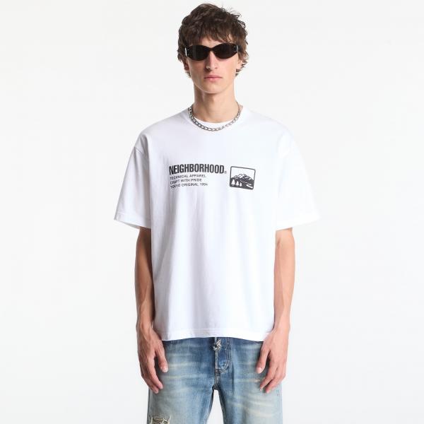 Tričko NEIGHBORHOOD Nh . Tee Ss-10 White S