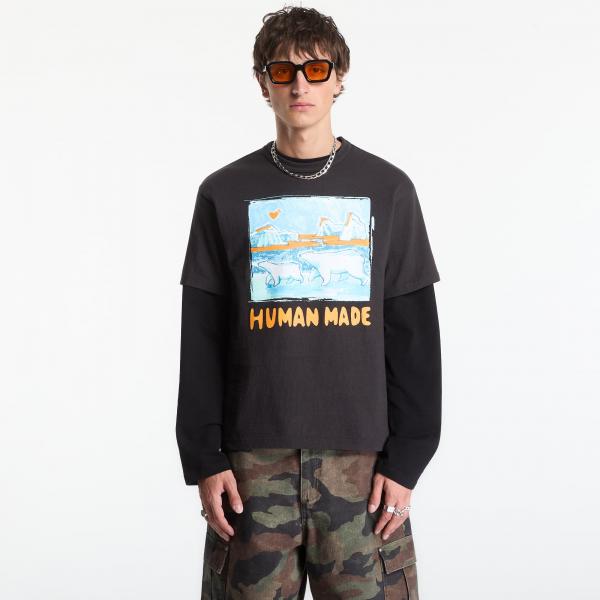 Tričko HUMAN MADE Graphic T-Shirt UNISEX Black XL