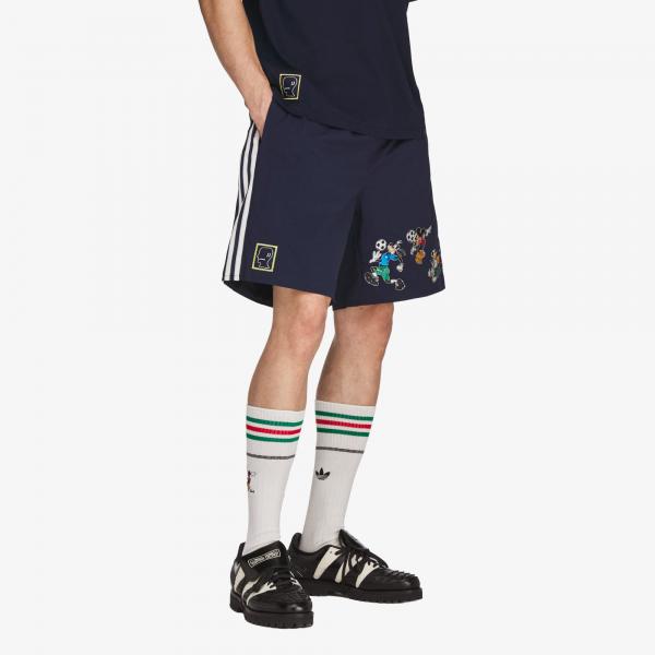 Šortky adidas Brain Dead Disney Shorts Collegiate Navy L