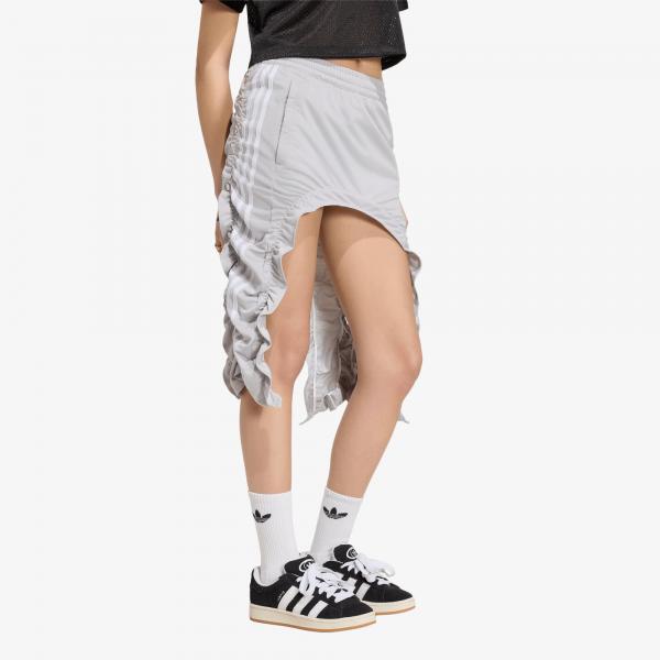 Sukně adidas Adibreak Ruched Skirt Grey Two XS
