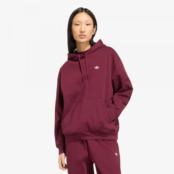 Mikina adidas Essentials Oversized Fleece Hoodie Maroon XS