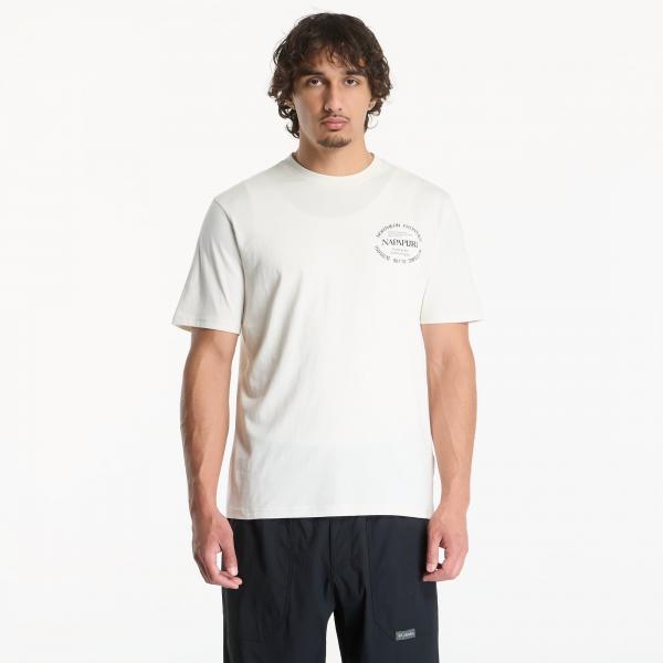 Tričko Napapijri Swhol Ss Fancy Beige M