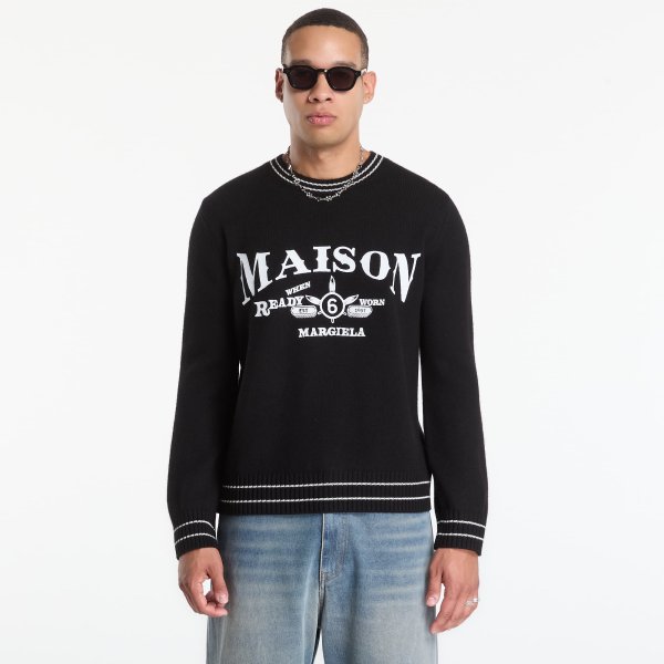 Mikina MM6 Crewneck Black M